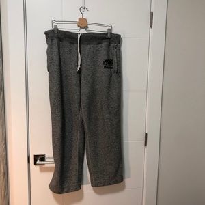 Men’s salt and pepper roots sweatpants